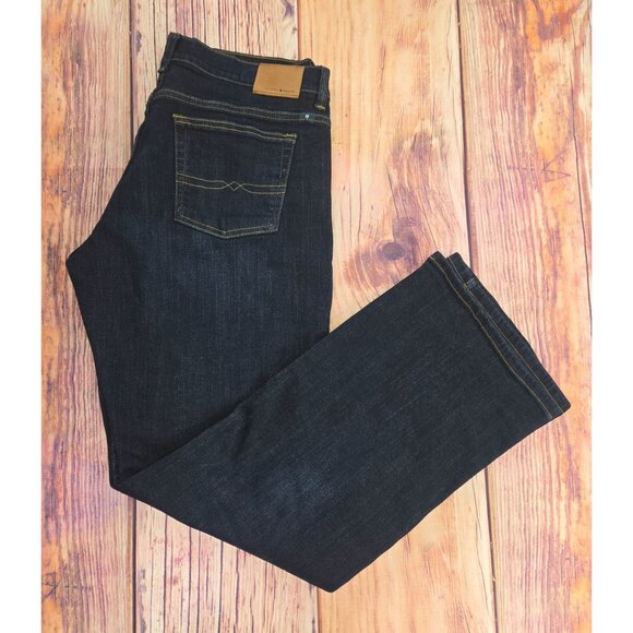 Lucky Brand Easy Rider Dark Wash Jeans 12/31 (32/32) - Picture 3 of 9